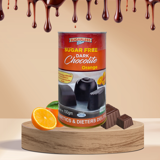 Sugar-Free Dark Chocolite-Orange Delight |Splenda Sweetened