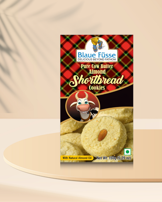 Sugar Shortbread Pure Cow Butter Almond