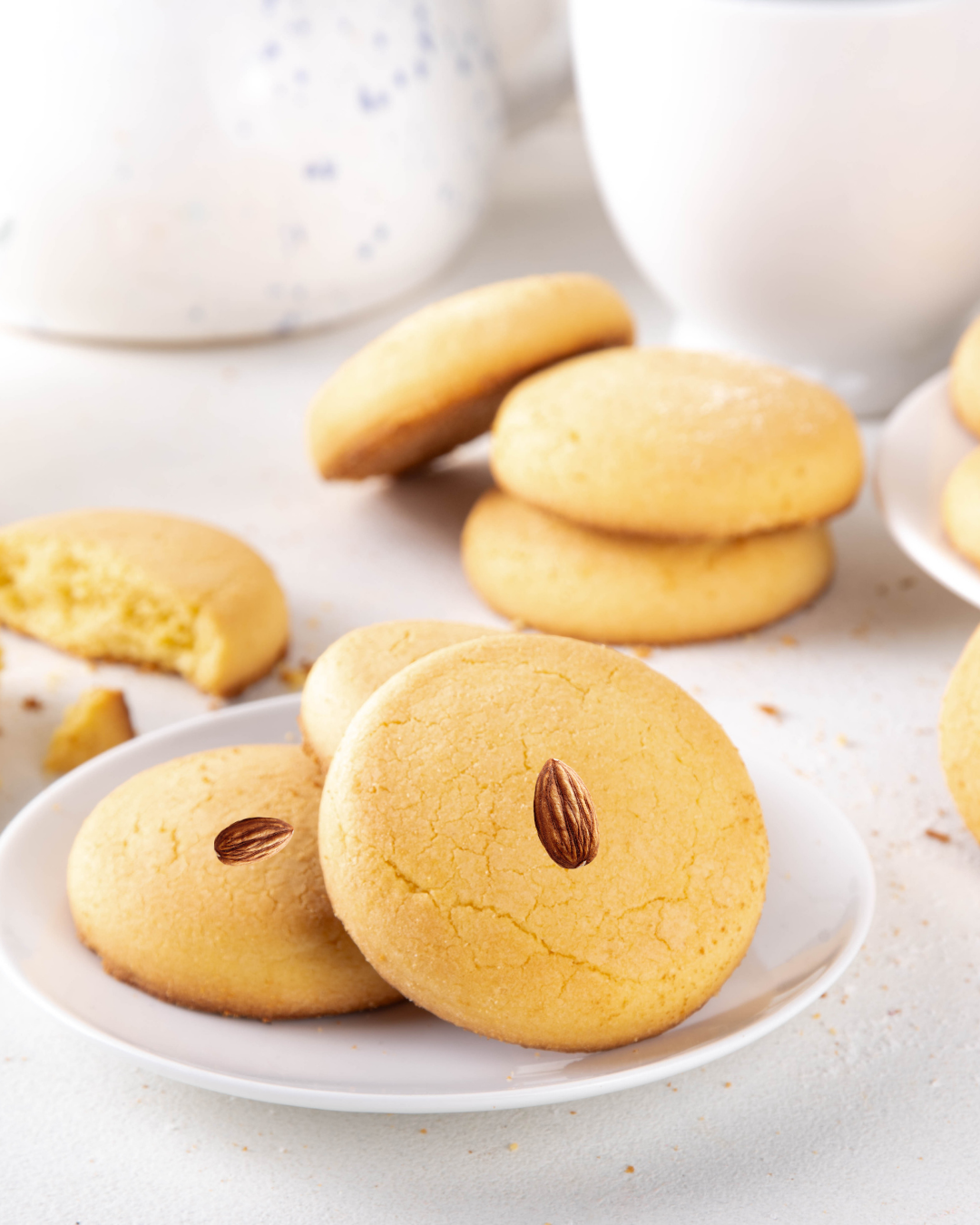 Sugar-Free Shortbread | 100% Cow Butter- Roasted Almond-100g