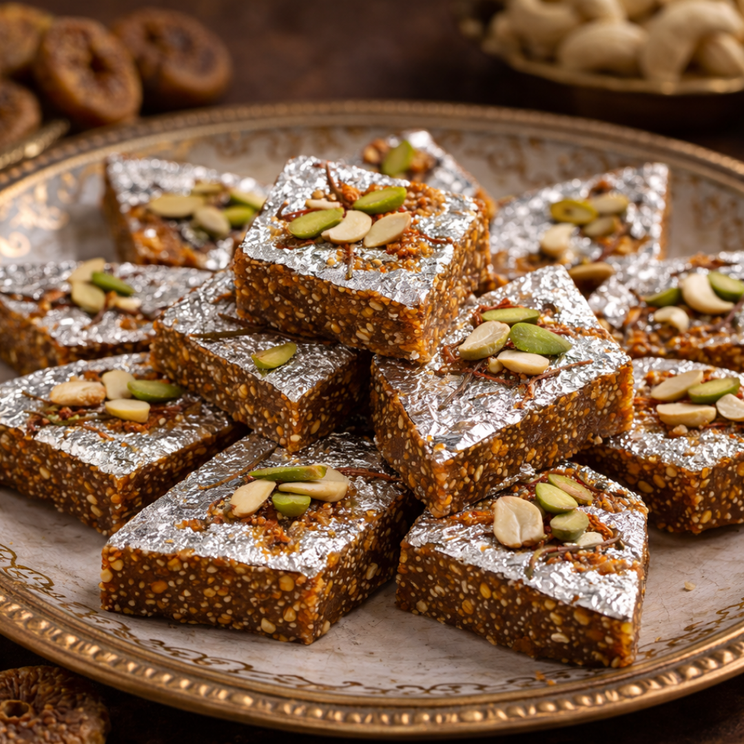 Sugar Free Anjeer Kaju Katli (500g) | Sugarless Bliss