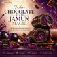 Father's Day Nut & Fruit Global Cake & Jamun Dark Chocolate Delight Combo | Sugarless Bliss