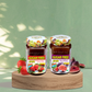 Sugar-Free Fig & Saffron + Strawberry Rose Jam Combo | Diabetes Friendly