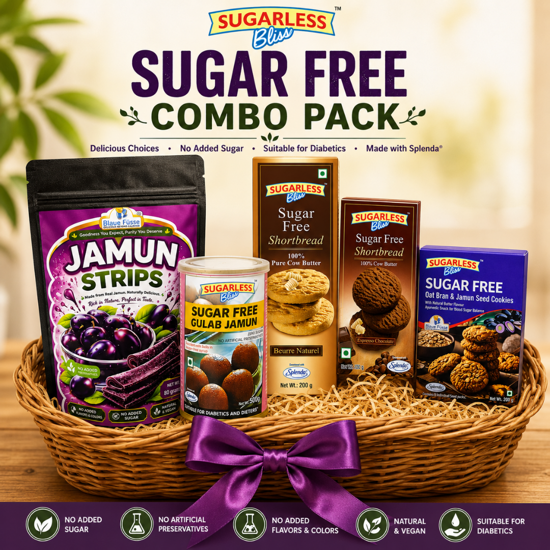 Father's Day & Monsoon Sale Sugar Free Combo Pack | Healthy Gift Hamper for Dad | Sugarless Bliss