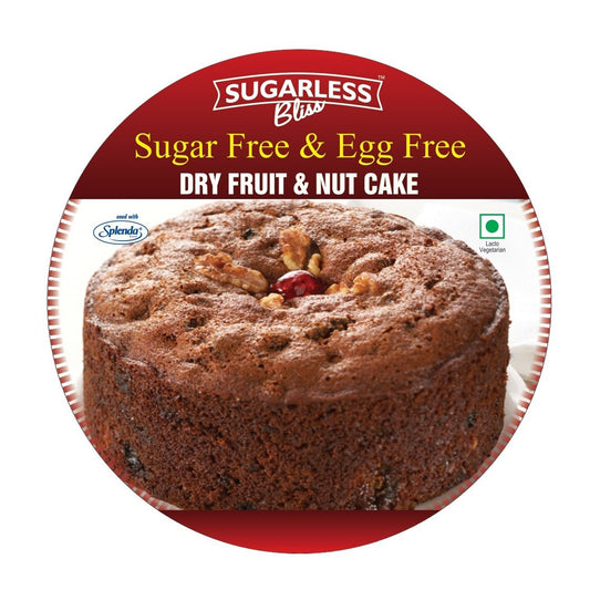 Sugar Free Nut & Fruit Global Cake-500GM