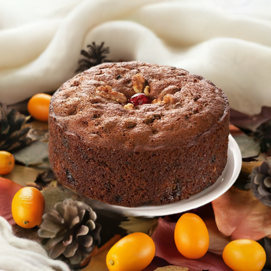 Sugar Free,Eggless  Nut & Fruit Global Cake-500GM (International)
