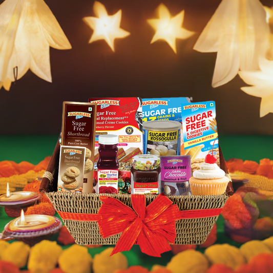 "Sugarless Bliss Diwali Delights Hampers"