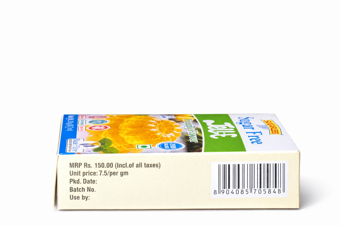 Sugarless Bliss Sugar Free Jelly Mix Pineapple Flavour | Zero Calories | Keto & Gluten Free | 20g