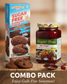 Sugarless Bliss – Guilt-Free Morning Duo (Jam + Cookies) Sugar-Free