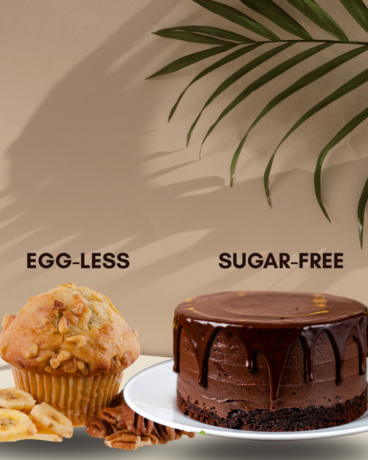 Baking & Treat Duo – Chocolate Cake Mix(500g) + Banana Walnut Cupcake (160g)