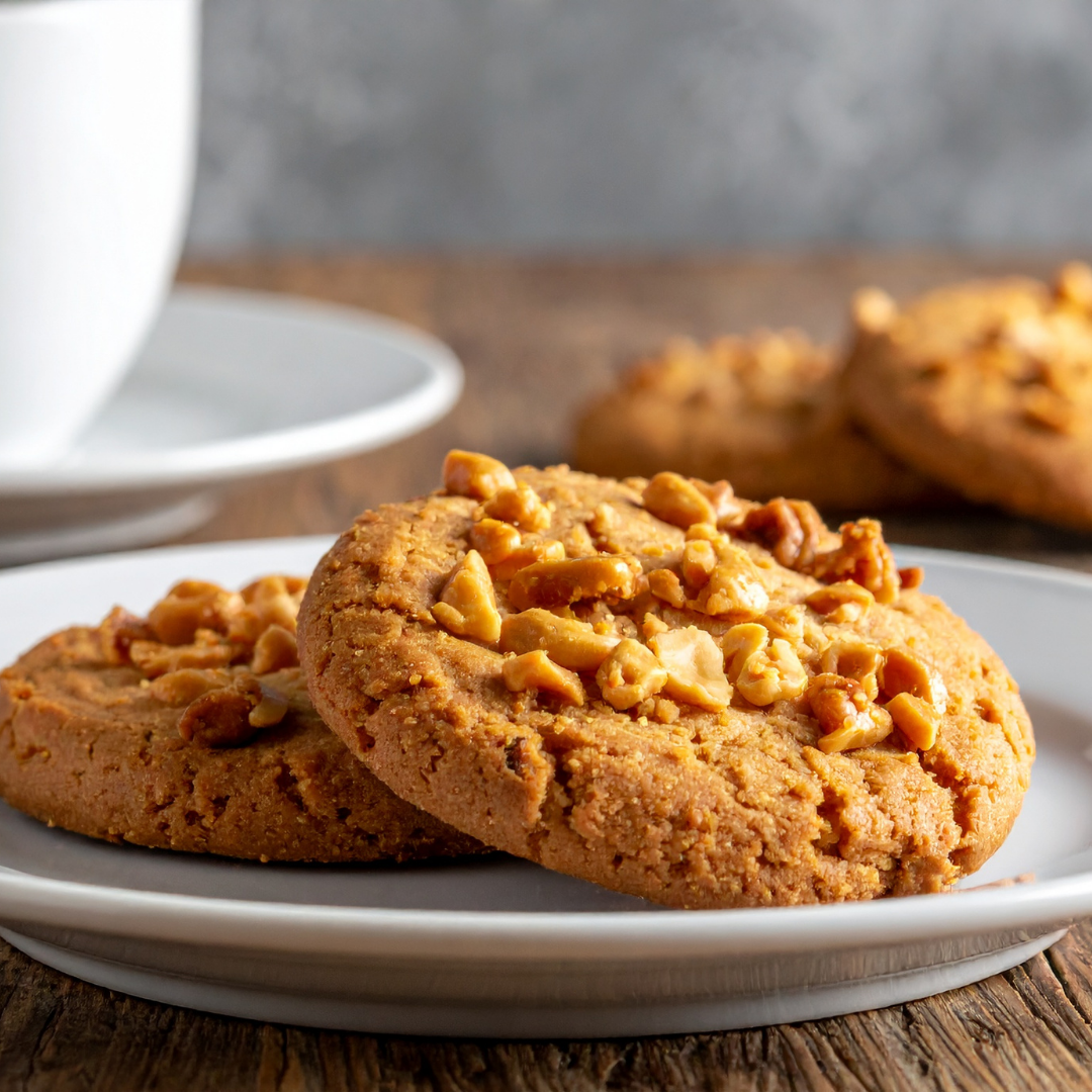 Sugar-Free Peanut Butter Cookies-100g Pack of 3 | Sweetened with Splenda