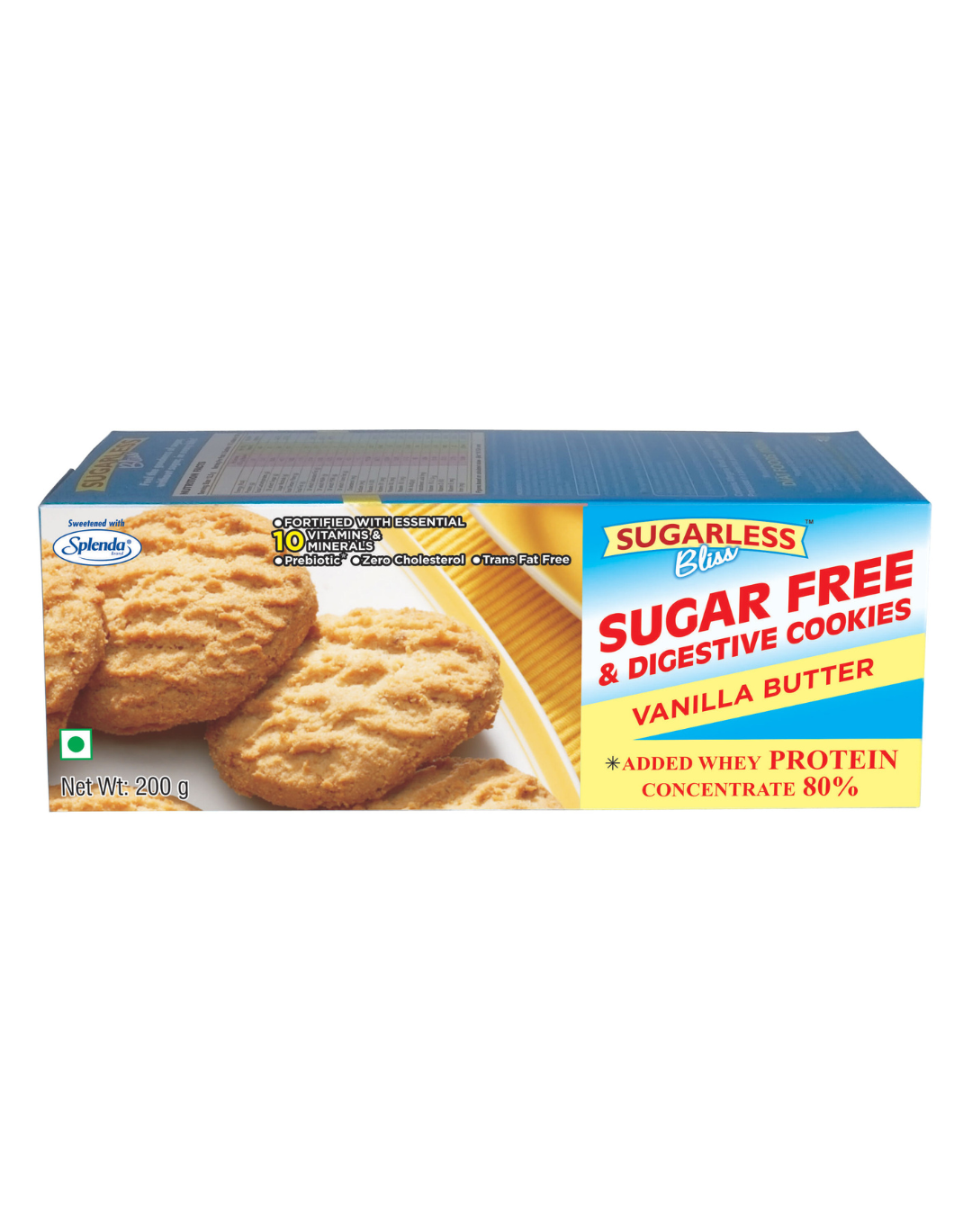 Sugar Free Strawberry & Rose Jam & Vanilla Butter Cookies Combo