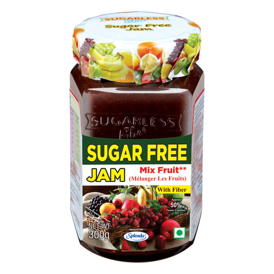 Sugar Free Mix Fruit Jam with Fiber