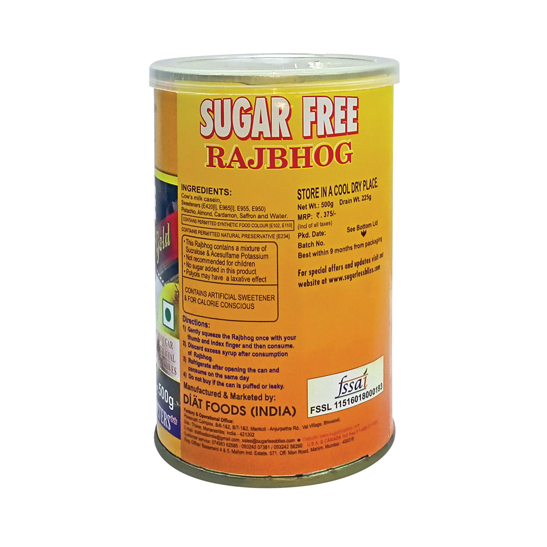 Sugar Free Rajbhog